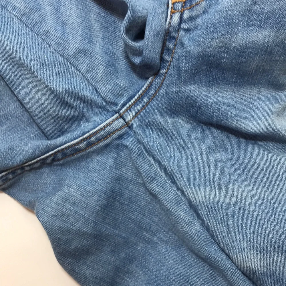 💙 Veronica Beard Carolyn 10” Baby Boot Pink Stripe Jeans - Picture 4 of 14